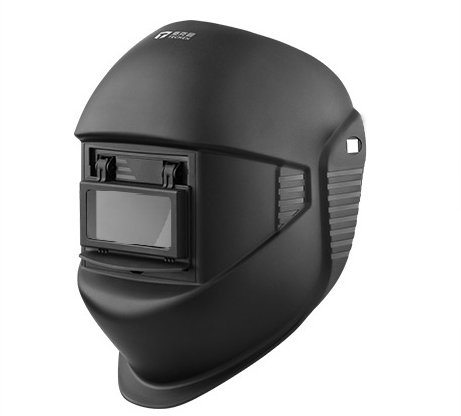 頭戴式翻蓋黑玻璃焊接面罩